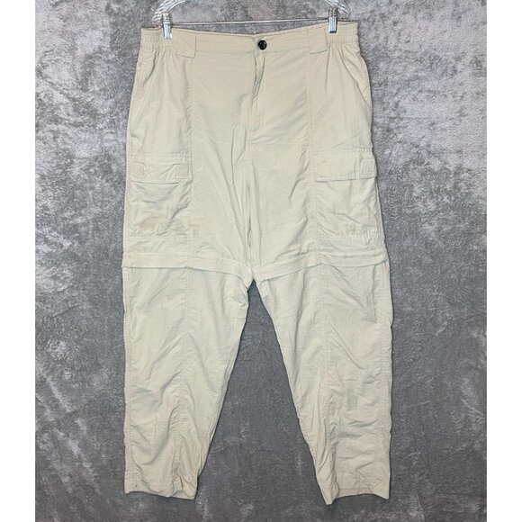 World Wide Sportsman Other - Worldwide Sportsman Men Lightweight Fishing Nylon Convertible Cargo Pants XLx32